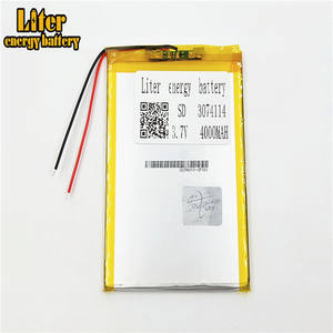 Lipo Tablet PC <span class=keywords><strong>3</strong></span>,7 V 3074114 battery rechargeable 4000 mah Polymer battery li-polímero - Product Image 3