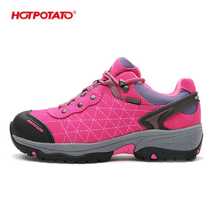 HOTPOTATO Chaussures de randonnée d'hiver pour femmes, personnalisées, en cuir véritable, avec semelle en caoutchouc, imperméables, semelle intermédiaire en EVA, doublure HYDROGUARD - Product Image 2