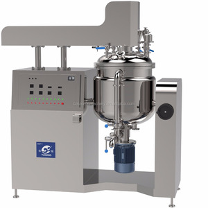 Yuxiang 5L 20L 50l 100l Pequeña crema de loción cosmética que hace la máquina mezcladora emulsionante al vacío homogeneizador - Product Image 5
