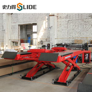 Elevador de coche de tijeras hidráulicas usadas de alta calidad plataforma de <span class=keywords><strong>estacionamiento</strong></span> de elevador de tijera grande - Product Image 4