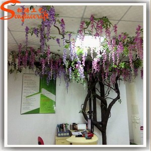 Nouveaux produits 2015 Fournisseur chinois Arbres artificiels en fibre de verre à vendre Arbres en forme de maison Soudures d'arbres Décoration extérieure - Product Image 6
