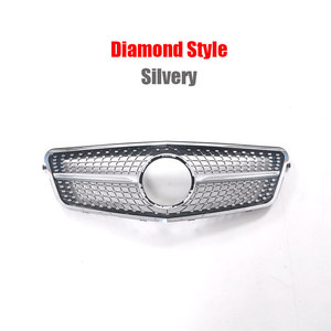 Grille de calandre avant ABS pour Mercedes Benz <span class=keywords><strong>W212</strong></span> Classe E <span class=keywords><strong>E200</strong></span> E250 E350 AMG 2010-2013, cadre de grille de course pour pare-chocs - Product Image 6