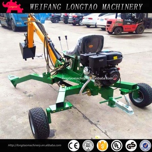 Mini Escavatore LW-6 <span class=keywords><strong>ATV</strong></span> 9hp Trainabile con Retroescavatore Piccolo Escavatore con Certificazione CE - Product Image 4