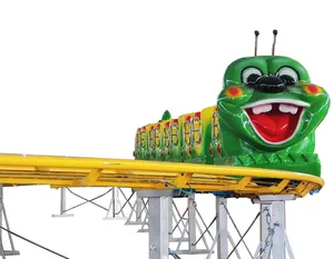 Kralı eğlence parkı sürmek bir heyecanlı ucuz büyük hız treni