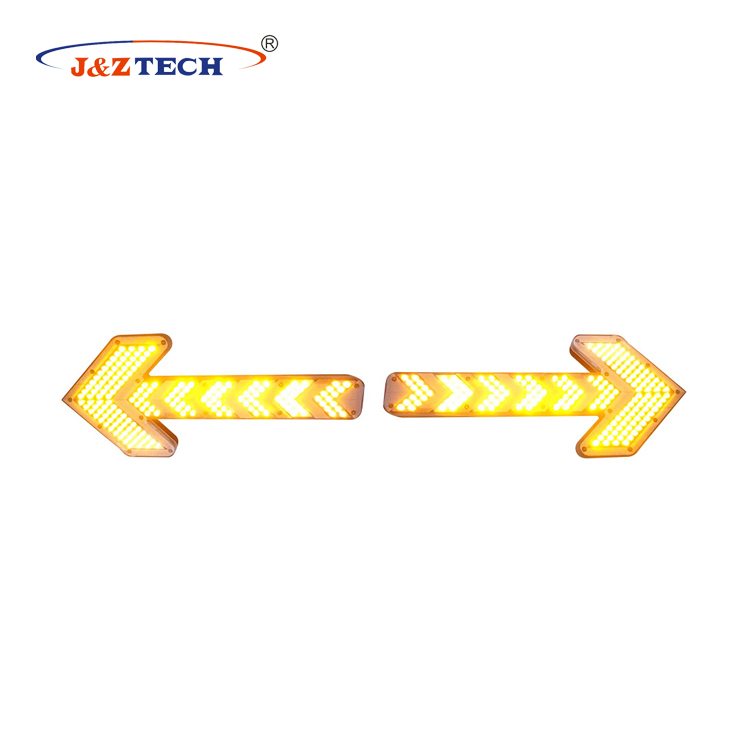 2021 г., дорожное строительство, светодиодный сигнал со стрелками, мигающий предупреждающий сигнал для дорог