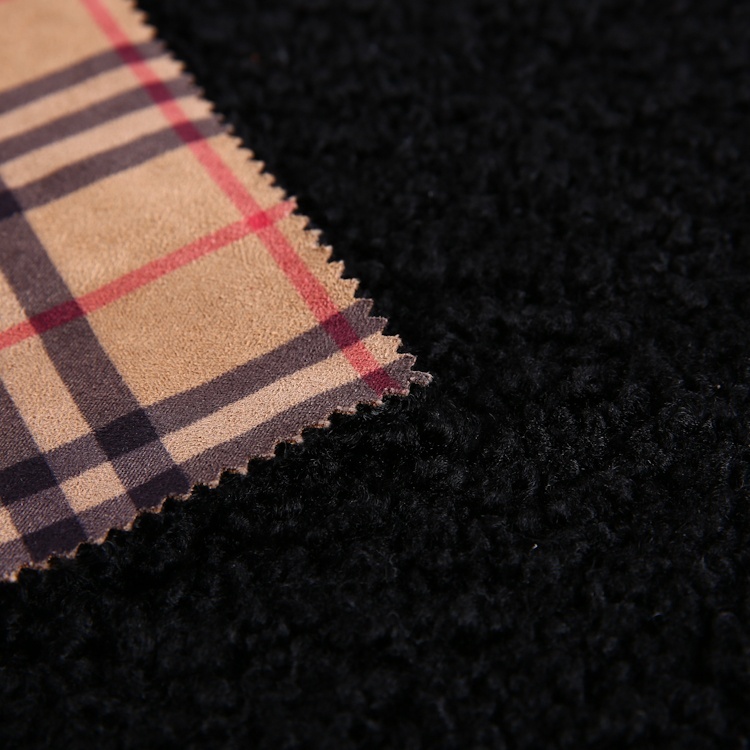 Pas cher promotion des ventes pour les vêtements polyester interlock amara tissu en daim imprimé