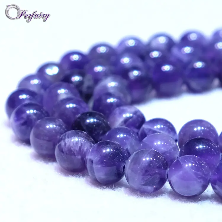 cheap purple 8mm 12mm string beads bulk wholesale amethyst for jewelry necklace amethyst rough price