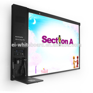 Anti- el deslumbramiento de aleación de aluminio marco interactivo smart electromagnética para pizarras blancas en el aula - Product Image 1