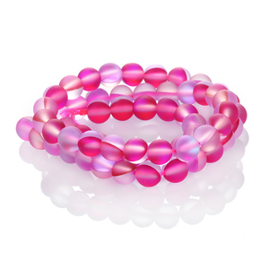 Cuentas de <span class=keywords><strong>Aurora</strong></span> <span class=keywords><strong>Boreal</strong></span> <span class=keywords><strong>Azul</strong></span> Claro, Cuentas de Cristal Mate, Cuentas al por Mayor - Product Image 2