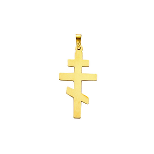Nouveau pendentif croix orthodoxe moyen-orientale, pendentif croix russe pour <span class=keywords><strong>orthodoxes</strong></span> - Product Image 1