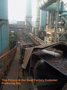 Type sans fin V Pattern Chevron Bande transporteuse en caoutchouc industriel pour <span class=keywords><strong>l</strong></span>'industrie du ciment ISO9001 Tissu certifié EP/<span class=keywords><strong>NN</strong></span>/CC - Product Image 6