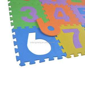 Tappetino in schiuma di EVA 36 <span class=keywords><strong>lettere</strong></span> e numeri per bambini tappetino puzzle Low MOQ eco-friendly - Product Image 1