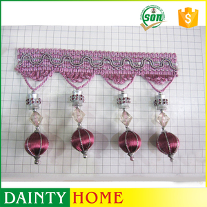 Baja Precio De Cortina Recorta Franja de La Borla <span class=keywords><strong>Al</strong></span> Por Mayor Textiles Para El Hogar - Product Image 2