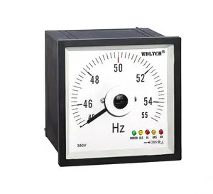 96mm Analog Frequency Meter With Relay Alarm Output