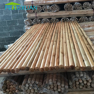 Pegangan tongkat sapu kayu, 2.0cm 2.2cm Diameter 1.2m 1.37m 1.4m panjang Eucalyptus bening Vanished