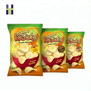 Kantong kemasan plastik cetak makanan ringan Keripik Pisang - Product Image 2