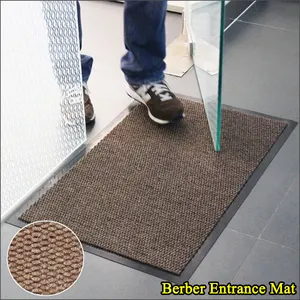 Grattoir en polypropylène résistant à l'eau, rouleau de tapis de porte d'entrée de plancher avant