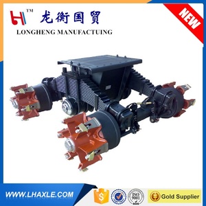 33 T 39 T 48 T <span class=keywords><strong>Eje</strong></span> Tándem Remolque Suspensión Mechancial - Product Image 4