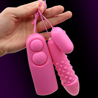 Erotisches Spielzeug für Frauen Double Jump Egg Fernbedienung Vibrieren Lesben Sexspielzeug Bullet Dildo Vibrator Klicken Sie auf Vibrierendes Ei