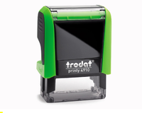 Tampon auto-encreur Trodat 4910 de qualité supérieure pour publicité d'entreprise, rectangulaire 26*9mm