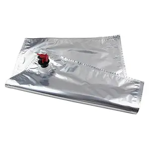 Aluminium Bag In Box Wine Dispenser Aseptic Bag In Box For Wine Water Juice