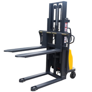 Fabriek Nieuwe Newton 2ton Hand Stapelaar Elektrische Vorkheftruck 1 Ton Handleiding Bereiken Stapelaar Semi Elektrische Vork Lift - Product Image 6