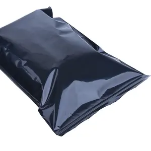 Ldpe पैकेजिंग औद्योगिक Ziplock बैग काले