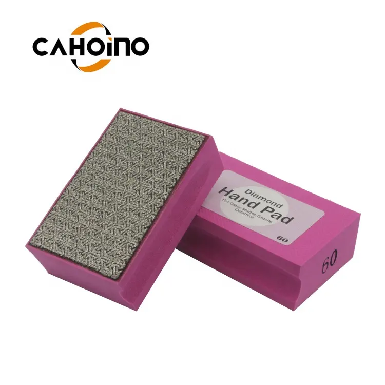 Diamond Electroplated Diamond Tangan Polishing Pads untuk Kaca Keramik Granit Carbide Batu dan Komposit