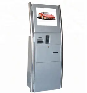 Vertical Self-Service Payment Kiosk Card Reader Manufactured for Efficient Transactions