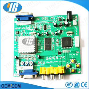 Alta Qualidade RGB/CGA/EGA/YUV VGA HD Video Converter Board Boa Qualidade Arcade Game Board para Coin Operated <span class=keywords><strong>Games</strong></span> Model - Product Image 2