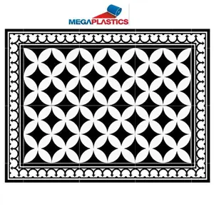 印花垫 PVC 地毯地毯厨房地毯和室内门垫聚酯东方乙烯基地毯防水 pvc 乙烯基地板地毯地毯