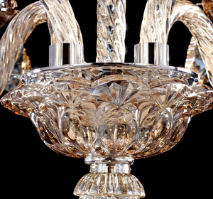 Biệt thự khách sạn sang trọng Chrome nến đứng ánh sáng trong nhà trang trí pha lê thả đèn sàn cho Mỹ - Product Image 3