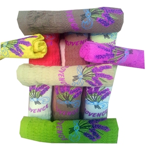 Serviette de cuisine en coton tressé, tortue simple pour adultes - Product Image 3