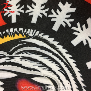 custom heat transfer printing cheap 100% polyester jersey - Product Image 6