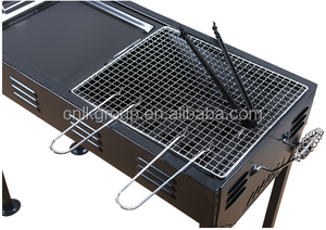 Outdoor Portable Charcoal Vertical <strong>Korean</strong> <strong>Bbq</strong> Grill Cast Iron <strong>Table</strong> - Product Image 4