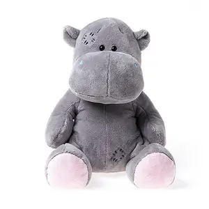 Fábrica de brinquedos profissionais da china fornecem pelúcia adorável hippo pelúcia