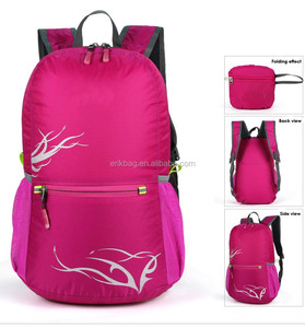 Meilleures ventes <span class=keywords><strong>blue</strong></span> water proof poids léger pliage en nylon sac à dos, Nylon pliable sac à dos sac de sport - Product Image 2