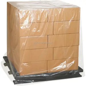 Plastic bottom sealed perforated bag or sheeting or Pallet Top Covers Sheets for covering