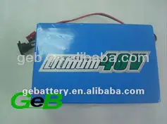 48V10Ah LiFePO4 bateria para bicicleta elétrica / scooter