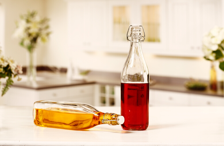 Haonai eco-friendly food grade grape tall glass wine bottle