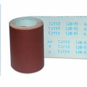 Aluminum Oxide Abrasive Aluminum Oxide Hand Use J-flex Abrasive Cloth Roll