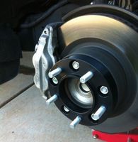 Adaptateur de roue de conversion 4x114.3 à 4x100, 4 pièces