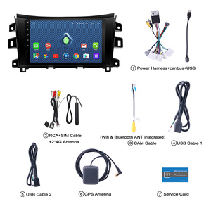 Reproductor Multimedia Wanqi 4G Lte de 10 Pulgadas con Android 10 para Auto, Radio, Video, Audio, Estéreo, Navegador GPS para Nissan Navara/NP300 2016-2018 - Product Image 6