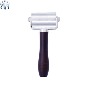 26/60/100mm colla per pelle bordi rullo di laminazione mestiere fai da te fatto a mano strumento piega rullo artigianale in pelle - Product Image 3