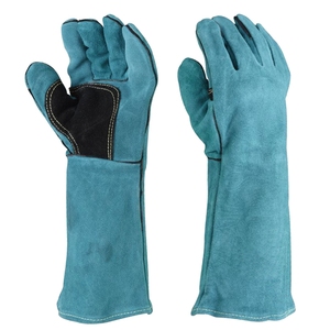 Gants <span class=keywords><strong>de</strong></span> <span class=keywords><strong>soudeur</strong></span> ENTE SAFETY <span class=keywords><strong>de</strong></span> 14 pouces <span class=keywords><strong>de</strong></span> qualité A avec gants <span class=keywords><strong>de</strong></span> sécurité <span class=keywords><strong>de</strong></span> couleur grise - Product Image 6