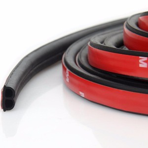ETOPARS 236" Pollice Guarnizione In Gomma Per Porta Auto Protezioni Del Bordo Della Portiera Forma U Striscia Di Tenuta Con Lampadina Laterale Per - Foto 7