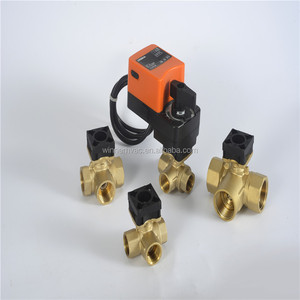 WINNER WVA4-304 Vanne de contrôle du débit d'eau proportionnel 12 Volt, vanne à bille électrique 3/4 "3 voies 12 v - Product Image 2