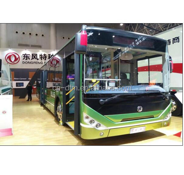 Dongfeng LHD 12M Lantai Rendah E-bus Listrik Kota Harga Bagus