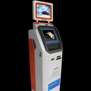 Doble pantalla autoservicio pantalla táctil Bitcoin ATM quiosco - Product Image 1