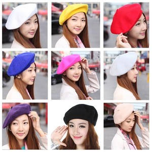 High Quality Custom Embroidered 100% Wool <strong>Beret</strong> Hat <strong>Berets</strong> <strong>for</strong> Sale <strong>Beret</strong> Hat Custom Embroidery 100% Wool Cap <strong>for</strong> <strong>Women</strong> - Product Image 5